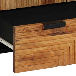 Highboard Akazie Massivholz 60x100 cm