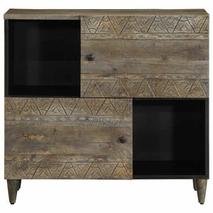 Massivholz Mango Sideboard 80 cm