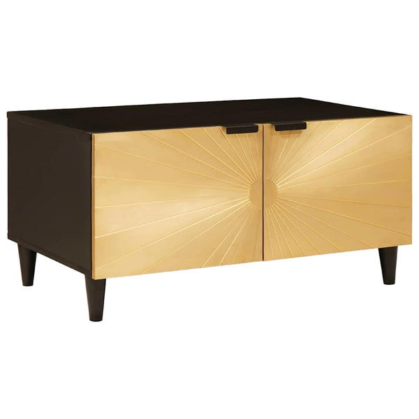 Couchtisch Mango Massivholz 80x50 cm