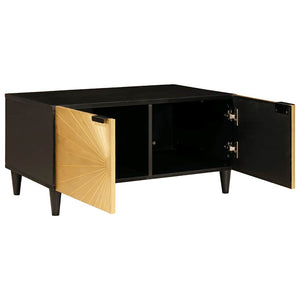 Couchtisch Mango Massivholz 80x50 cm