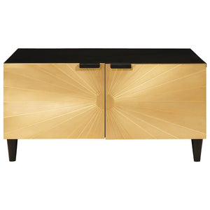 Couchtisch Mango Massivholz 80x50 cm