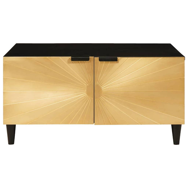 Couchtisch Mango Massivholz 80x50 cm