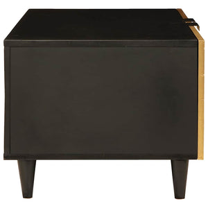 Couchtisch Mango Massivholz 80x50 cm