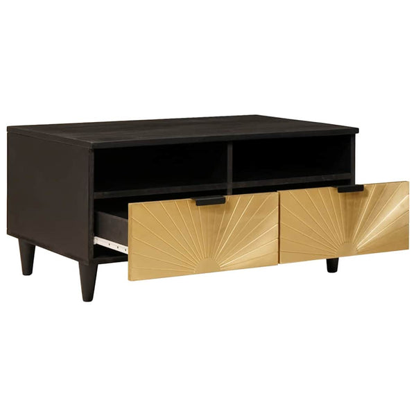 Couchtisch Mango Massivholz 80x54 cm