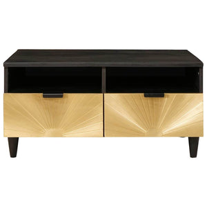 Couchtisch Mango Massivholz 80x54 cm