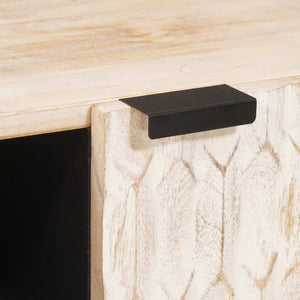 TV-Schrank Weiß gewaschen 105 cm