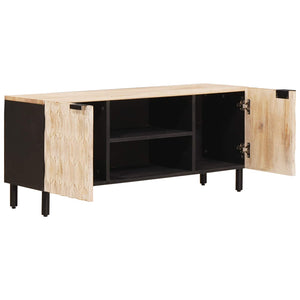 TV-Schrank Weiß gewaschen 105 cm