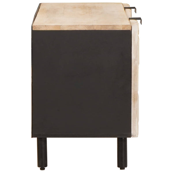 TV-Schrank Weiß gewaschen 105 cm