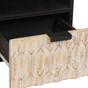 TV-Schrank, Weiß gewaschen, 70 cm