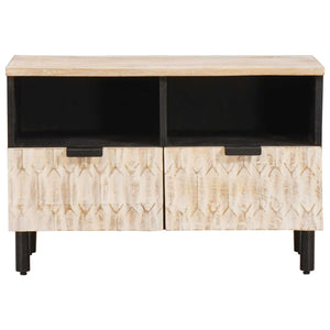 TV-Schrank, Weiß gewaschen, 70 cm