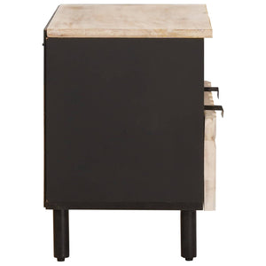 TV-Schrank, Weiß gewaschen, 70 cm