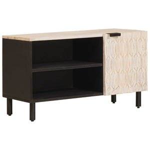 TV-Schrank Weiß Gewaschen 80x33x46 cm