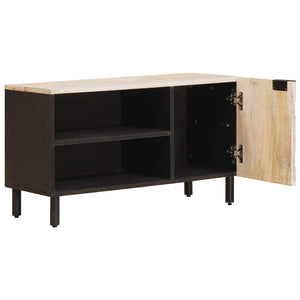 TV-Schrank Weiß Gewaschen 80x33x46 cm