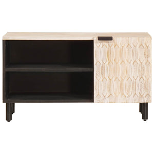 TV-Schrank Weiß Gewaschen 80x33x46 cm