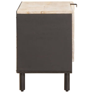 TV-Schrank Weiß Gewaschen 80x33x46 cm