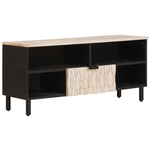 TV-Schrank Weiß Gewaschen 100 cm