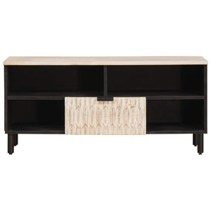 TV-Schrank Weiß Gewaschen 100 cm