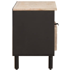 TV-Schrank, Weiß gewaschen, 80 cm