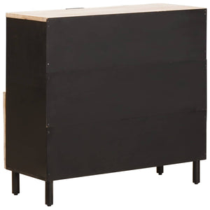 Sideboard Weiß Gewaschen 80x33x75 cm