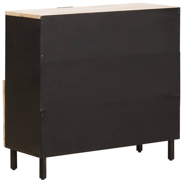 Sideboard Weiß Gewaschen 80x33x75 cm
