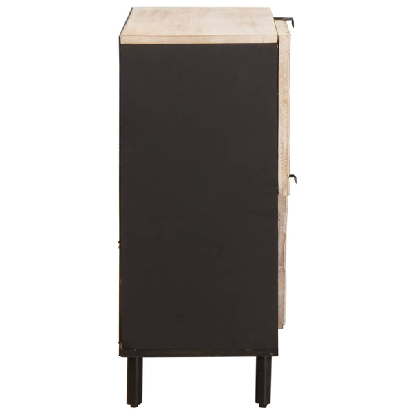 Sideboard Weiß Gewaschen 80x33x75 cm