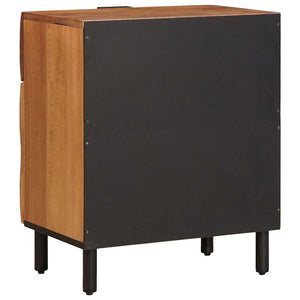Nachttisch Braun Mango Massivholz 50x33x60cm