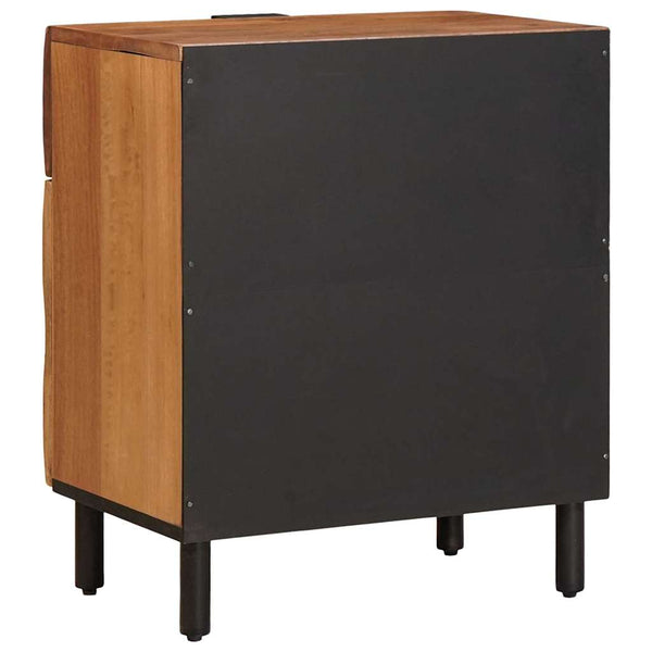 Nachttisch Braun Mango Massivholz 50x33x60cm