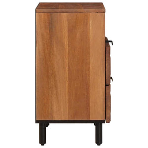 Nachttisch Braun Mango Massivholz 50x33x62cm