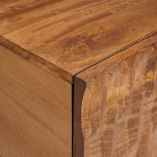 Couchtisch Braun Mango Massivholz 100x54 cm