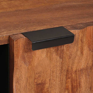 Couchtisch Braun Mango Massivholz 100x54 cm