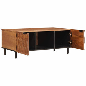 Couchtisch Braun Mango Massivholz 100x54 cm