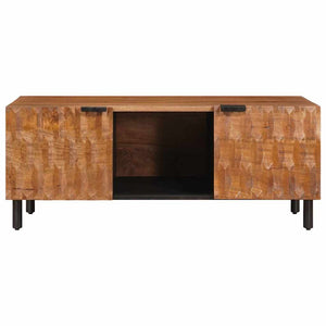 Couchtisch Braun Mango Massivholz 100x54 cm