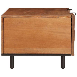 Couchtisch Braun Mango Massivholz 100x54 cm