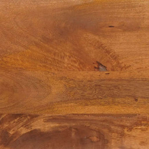 Couchtisch Braun Mango Massivholz 80x54 cm