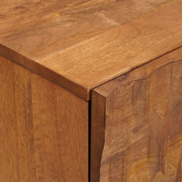 Akazienbraunes Sideboard mit Stauraum 75 cm