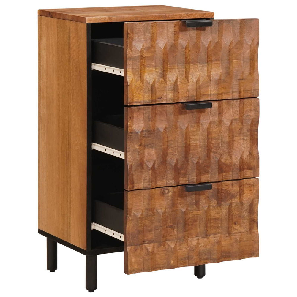vidaXL Sideboard with Storage Acacia Brown Finish 40 x 33 x 75 cm