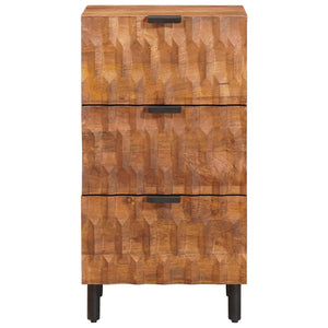 Akazienbraunes Sideboard mit Stauraum 75 cm