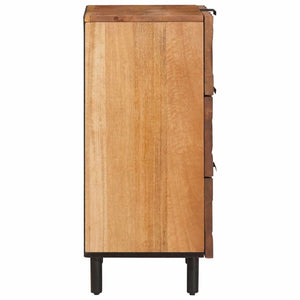 Akazienbraunes Sideboard mit Stauraum 75 cm