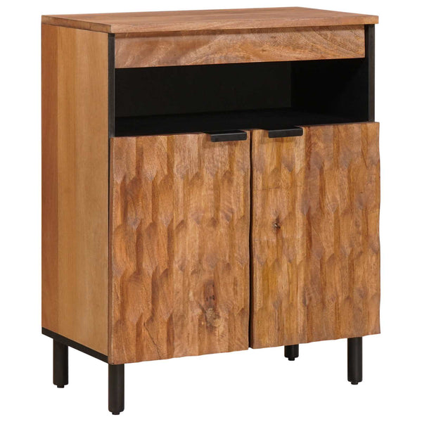 Akazienbraunes Sideboard mit Stauraum 60 cm