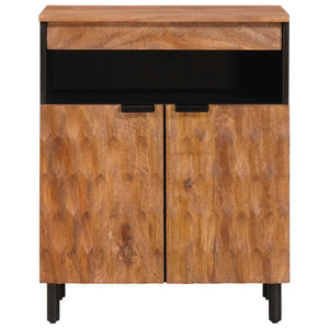 Akazienbraunes Sideboard mit Stauraum 60 cm