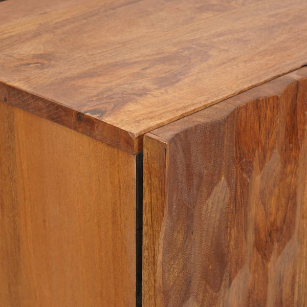 Highboard Akazienbraun 60x33x100 cm