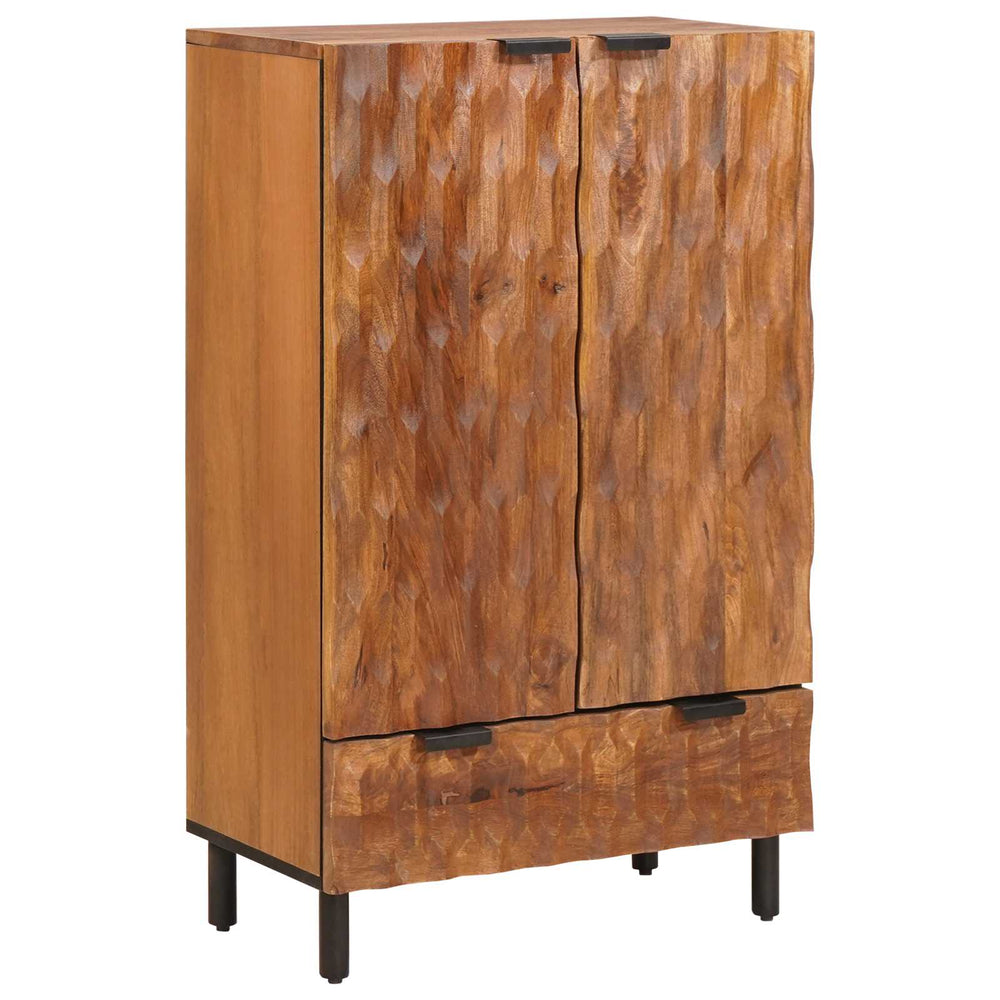 Highboard Akazienbraun 60x33x100 cm