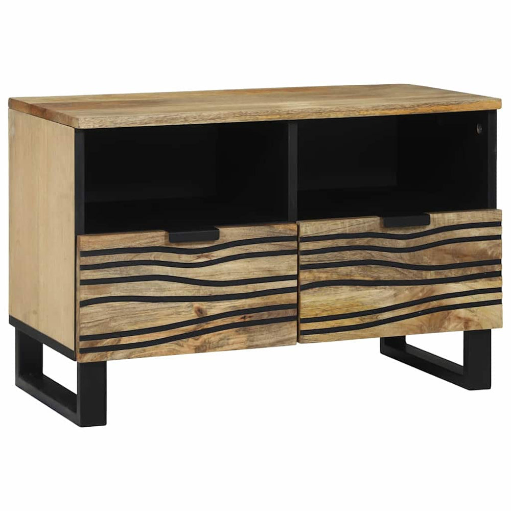 TV-Möbel mit Schubladen, Braun, 70 cm