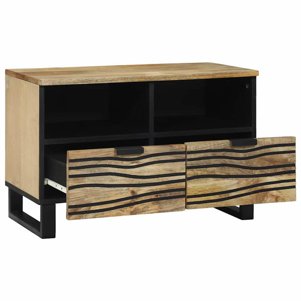TV-Möbel mit Schubladen, Braun, 70 cm