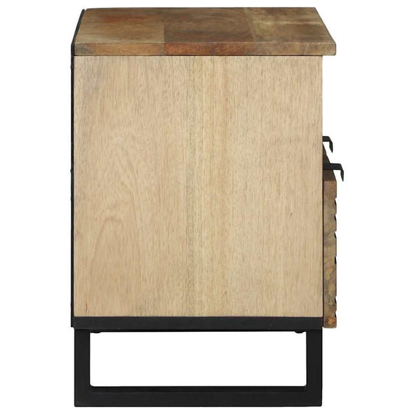 TV-Möbel mit Schubladen, Braun, 70 cm