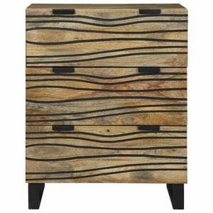 Sideboard Braun Mango Massivholz 60 cm