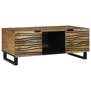 Couchtisch Akazie Massivholz 100x54 cm
