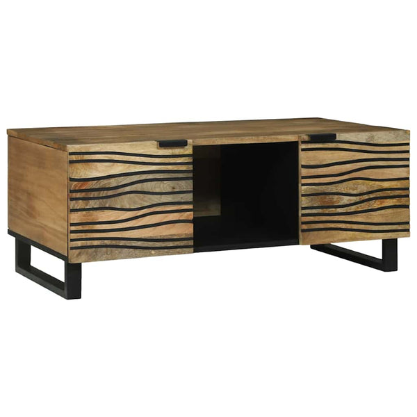 Couchtisch Akazie Massivholz 100x54 cm