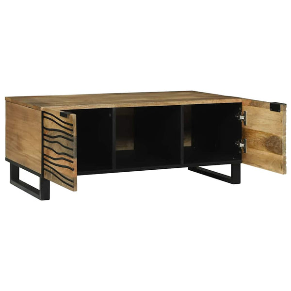Couchtisch Akazie Massivholz 100x54 cm