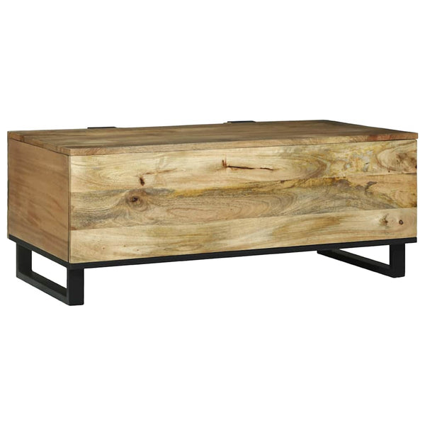 Couchtisch Akazie Massivholz 100x54 cm